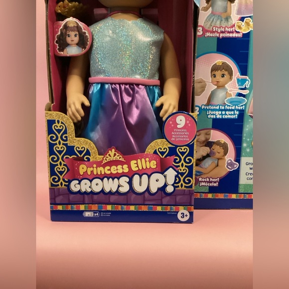 Baby Alive Princess Ellie Transforming Doll - Blue and Purple - Picture 3 of 8